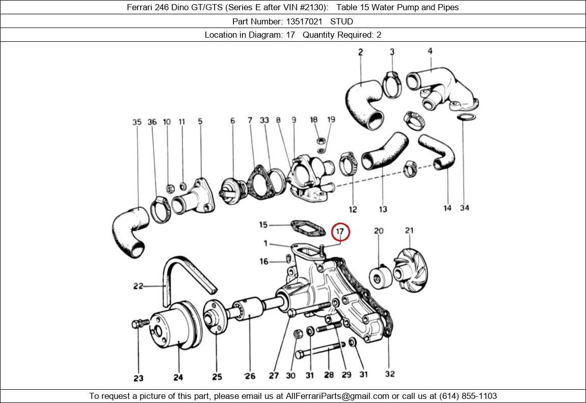 Ferrari Part 13517021