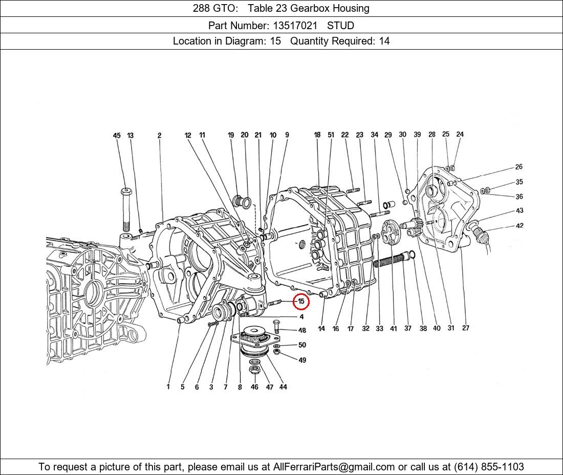 Ferrari Part 13517021