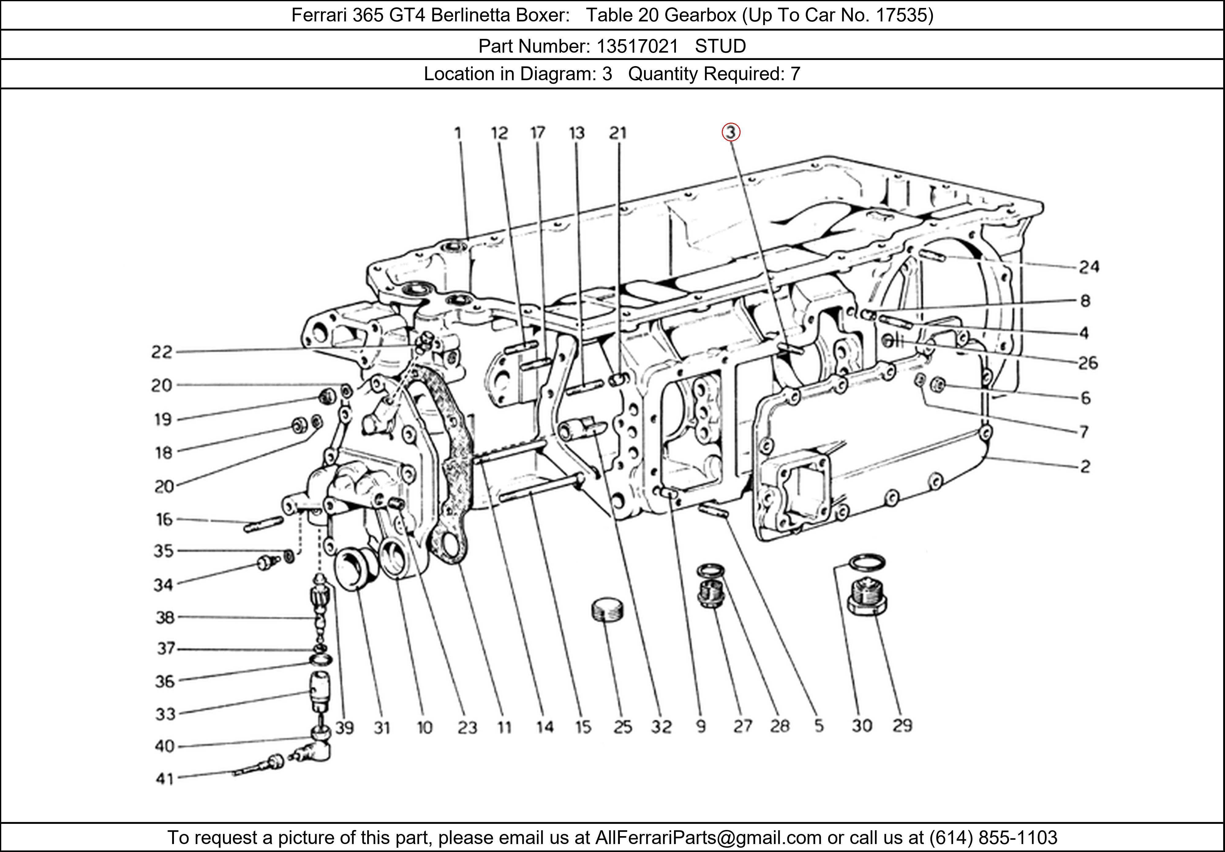 Ferrari Part 13517021