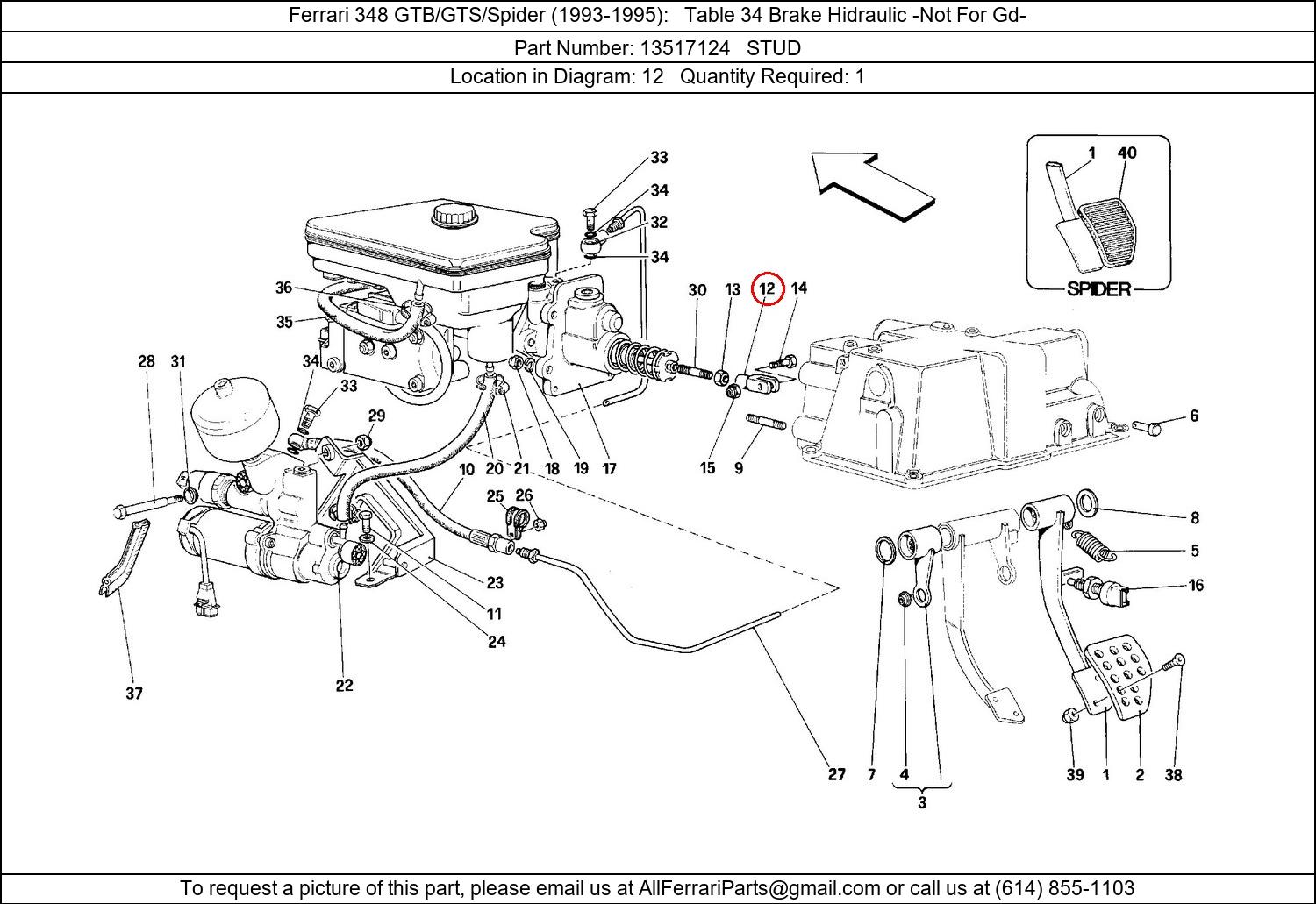 Ferrari Part 13517124