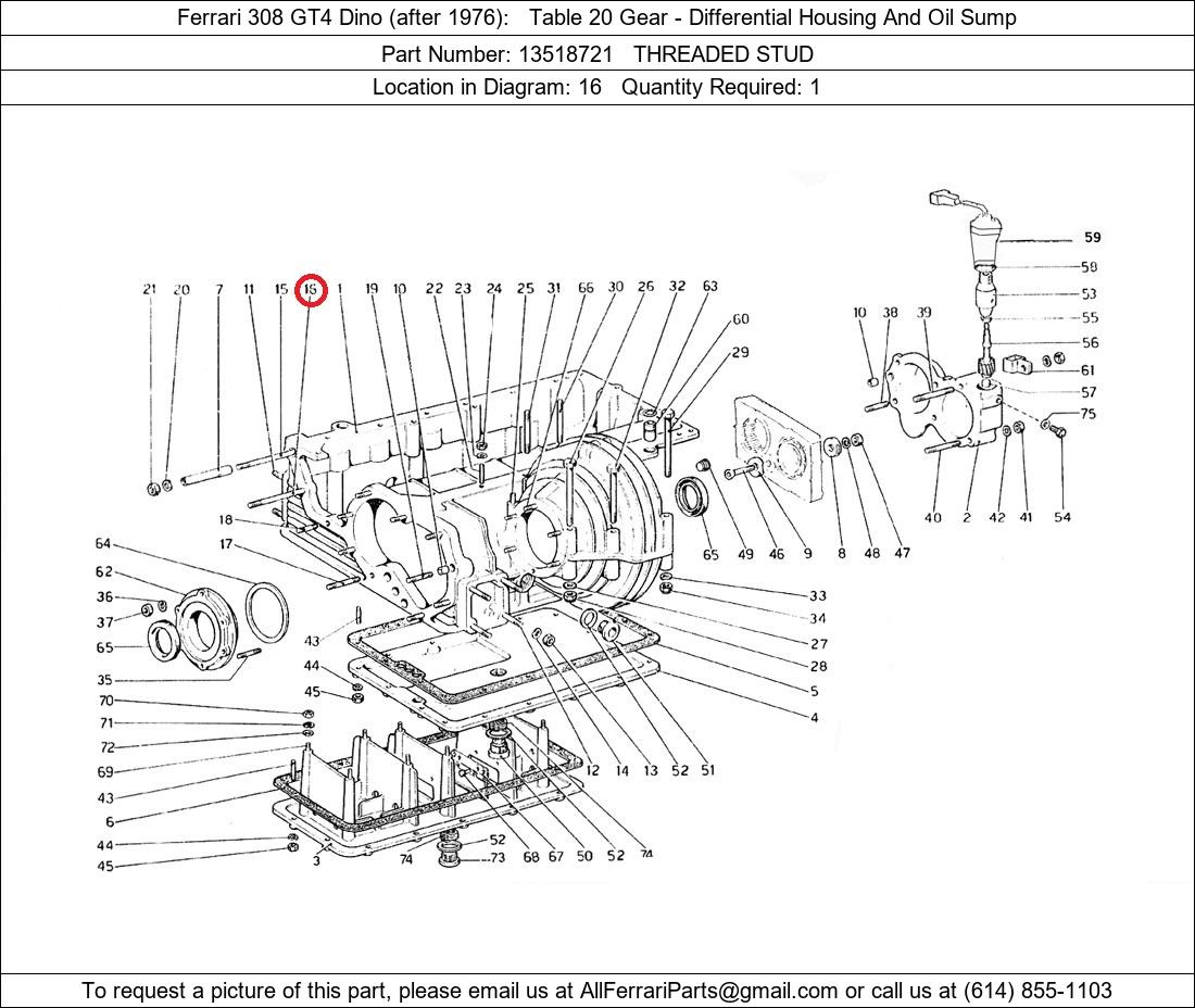 Ferrari Part 13518721