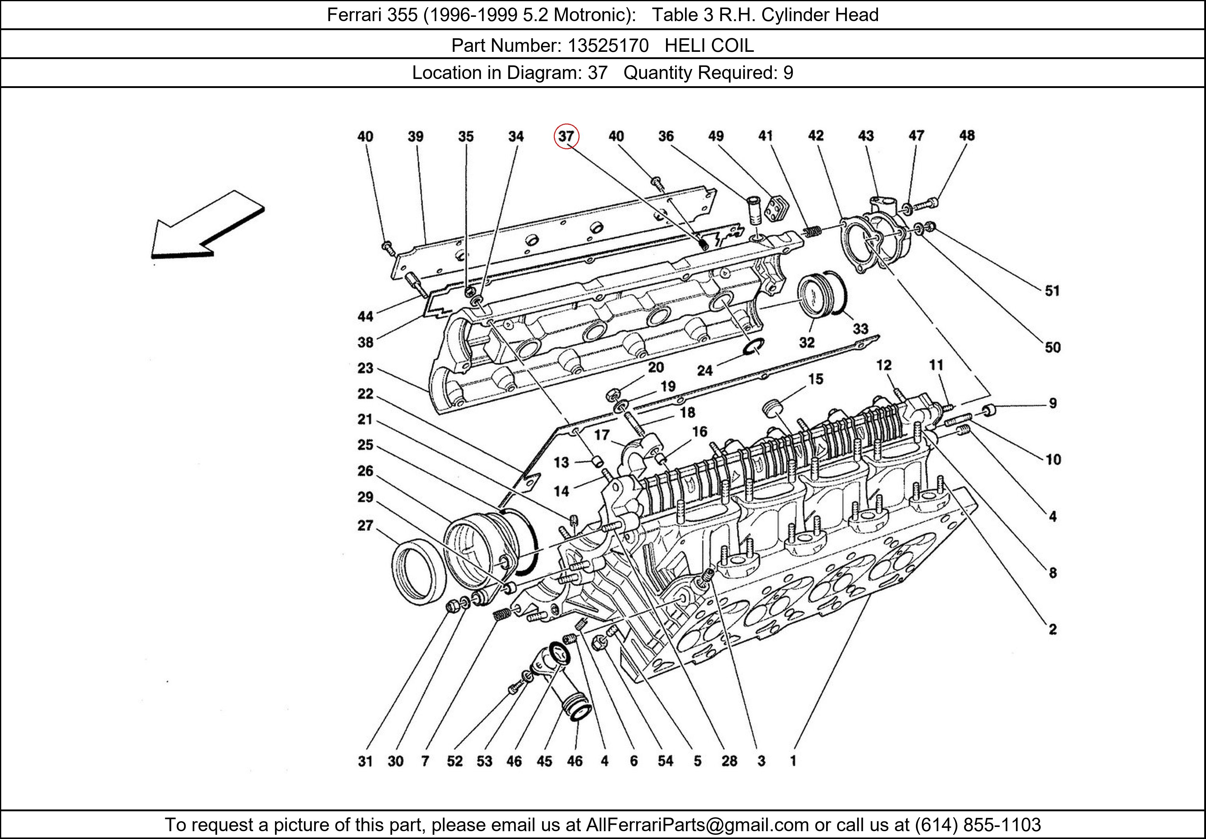 Ferrari Part 13525170