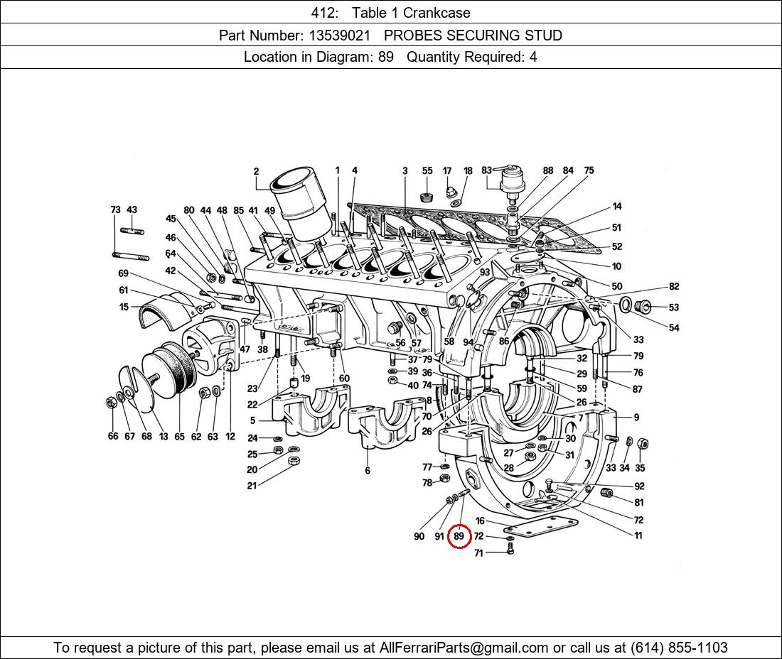 Ferrari Part 13539021