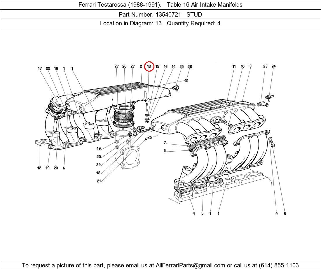 Ferrari Part 13540721