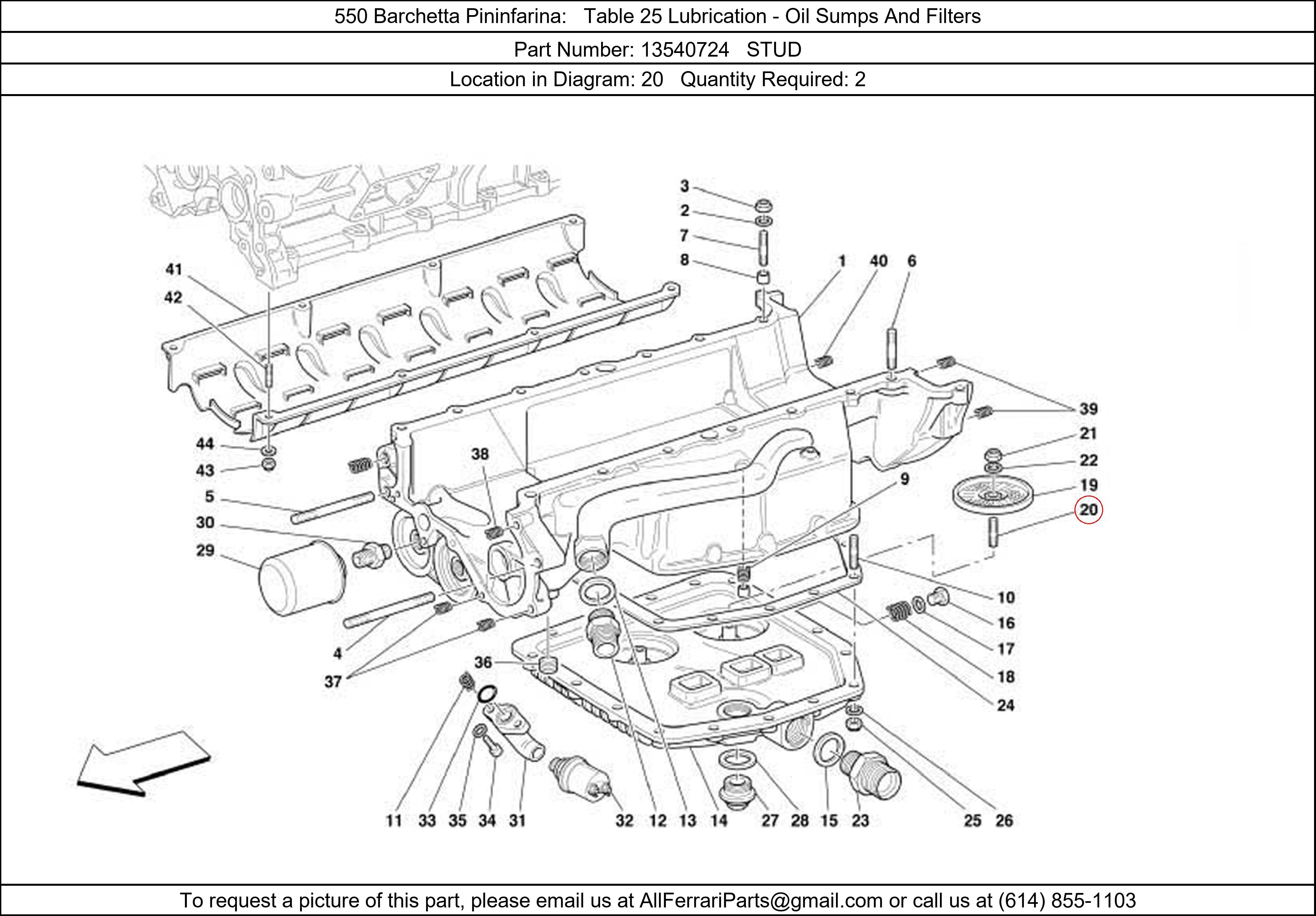 Ferrari Part 13540724