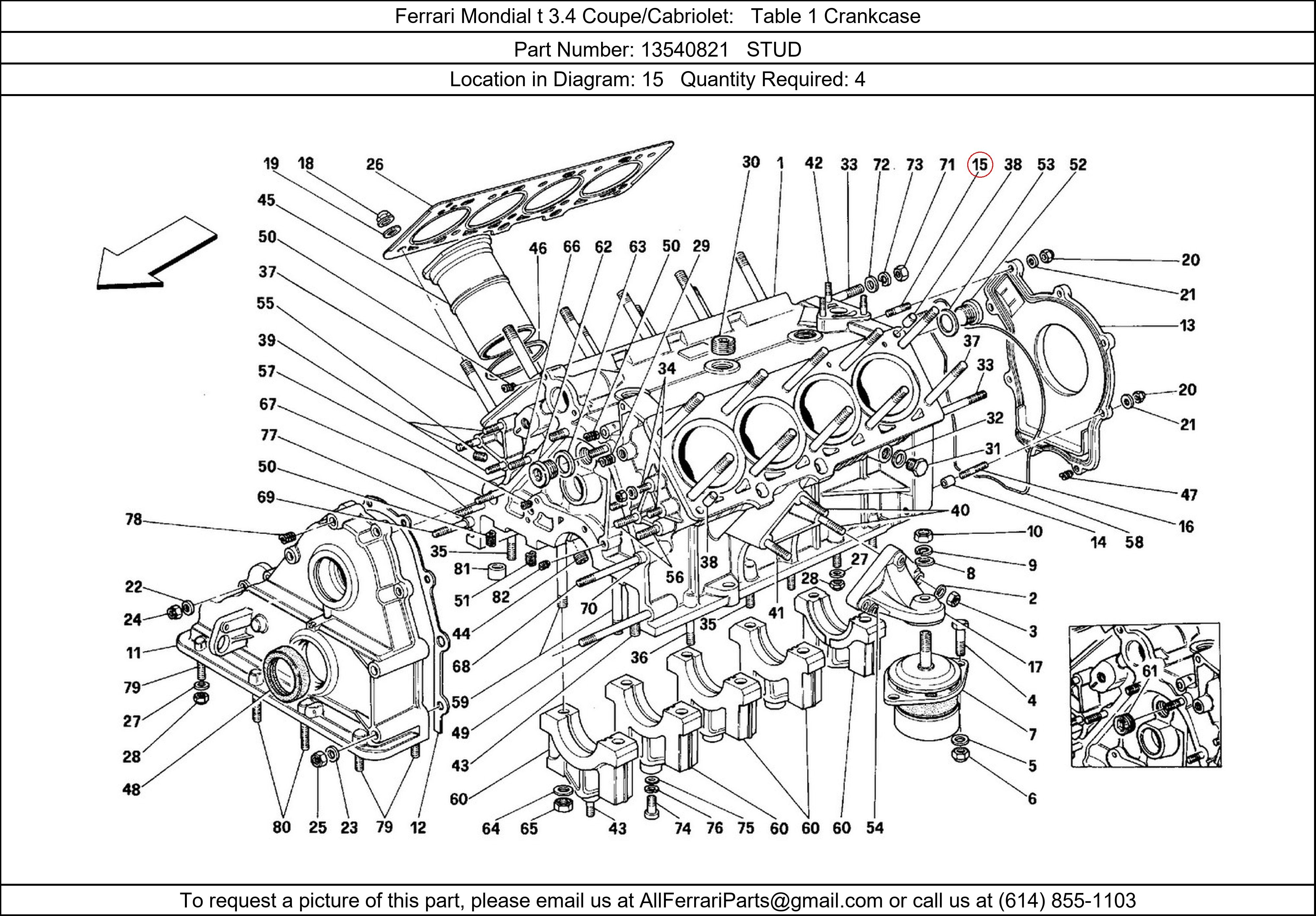 Ferrari Part 13540821