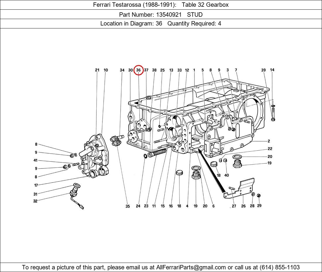 Ferrari Part 13540921