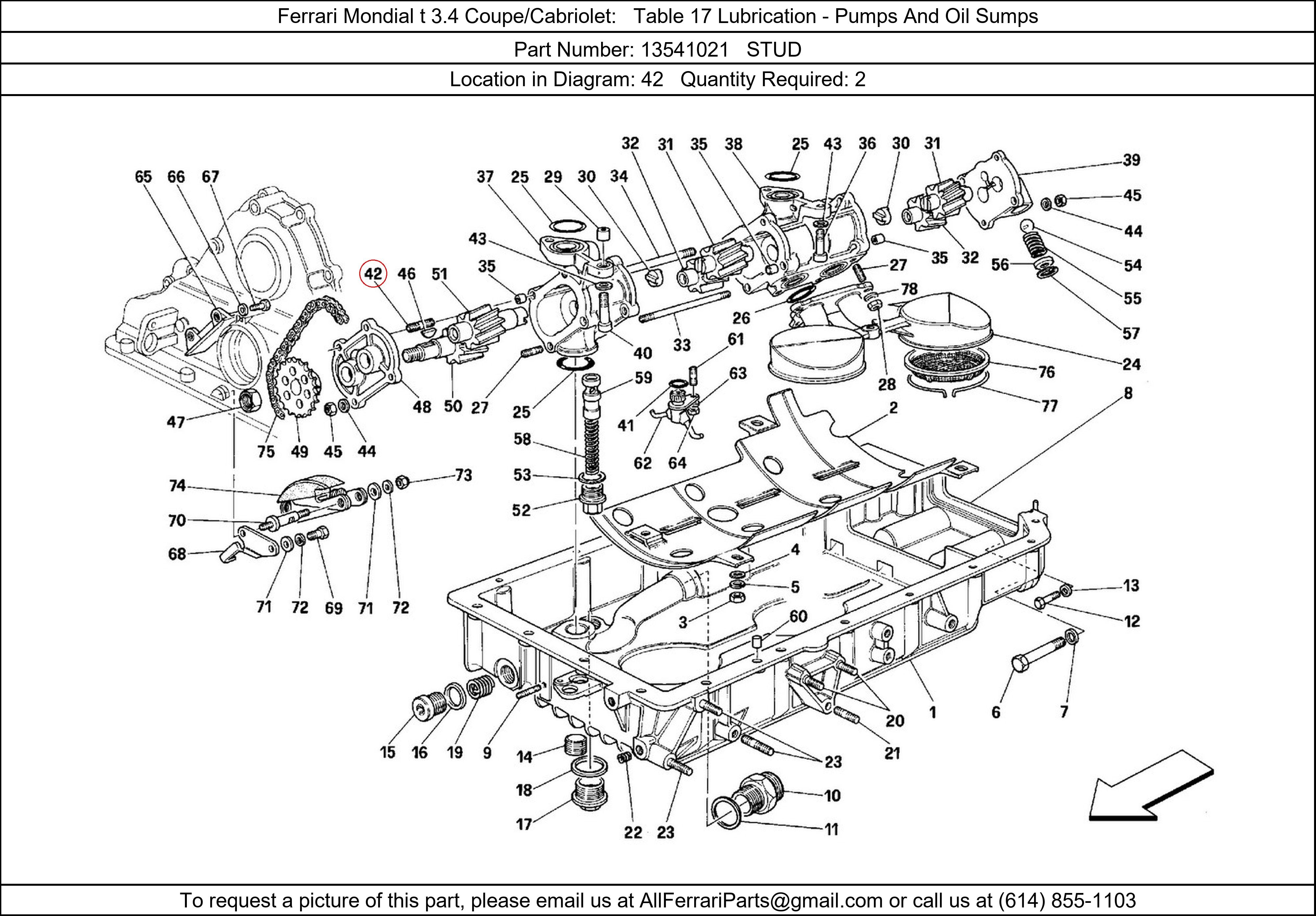 Ferrari Part 13541021