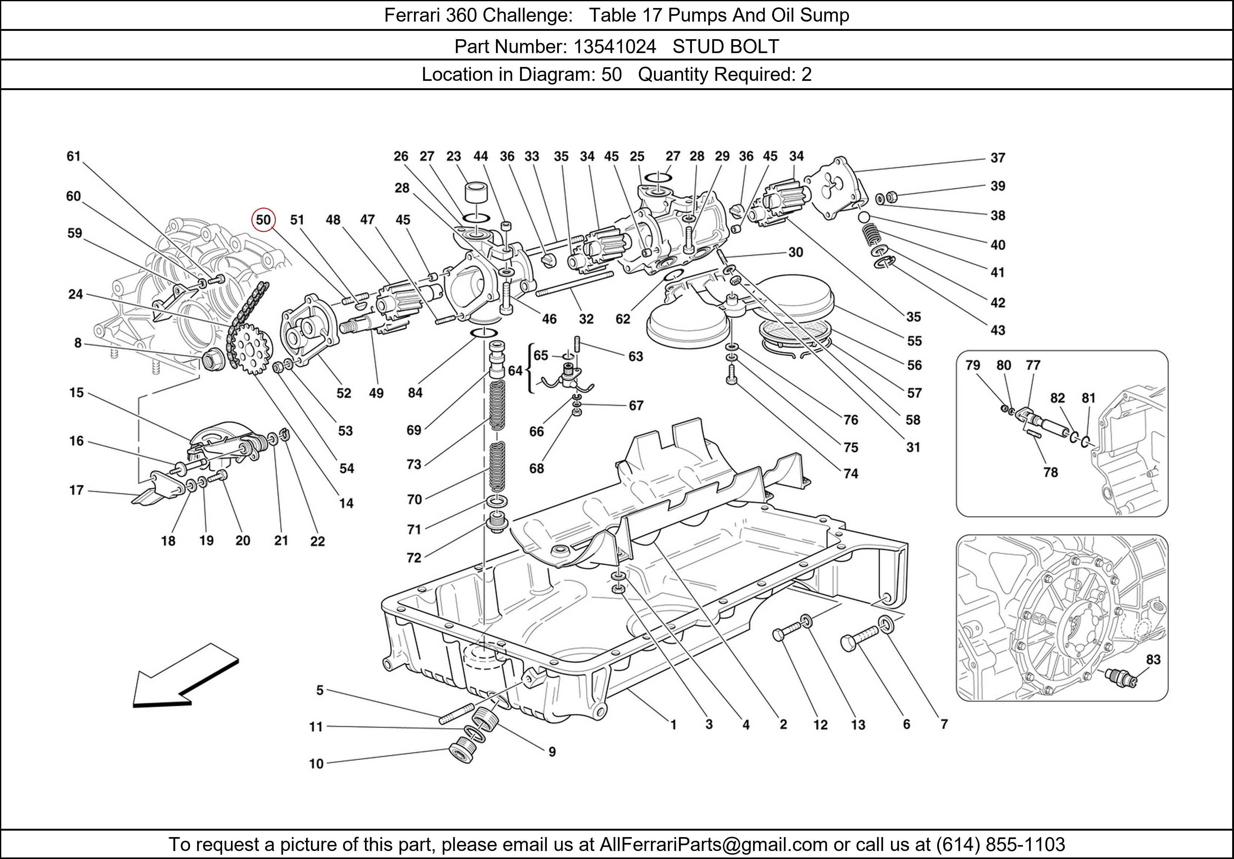 Ferrari Part 13541024