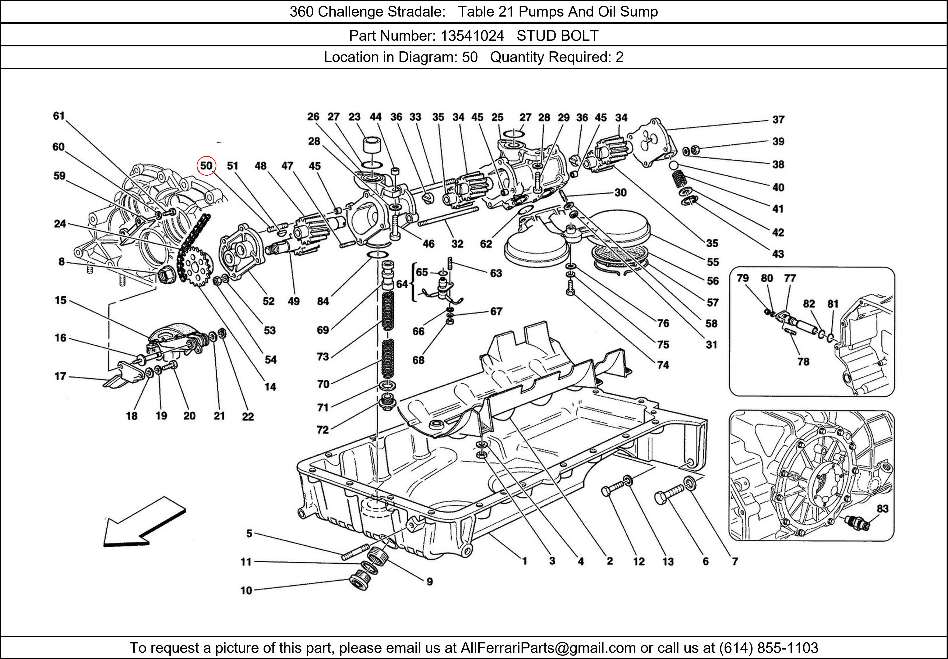 Ferrari Part 13541024