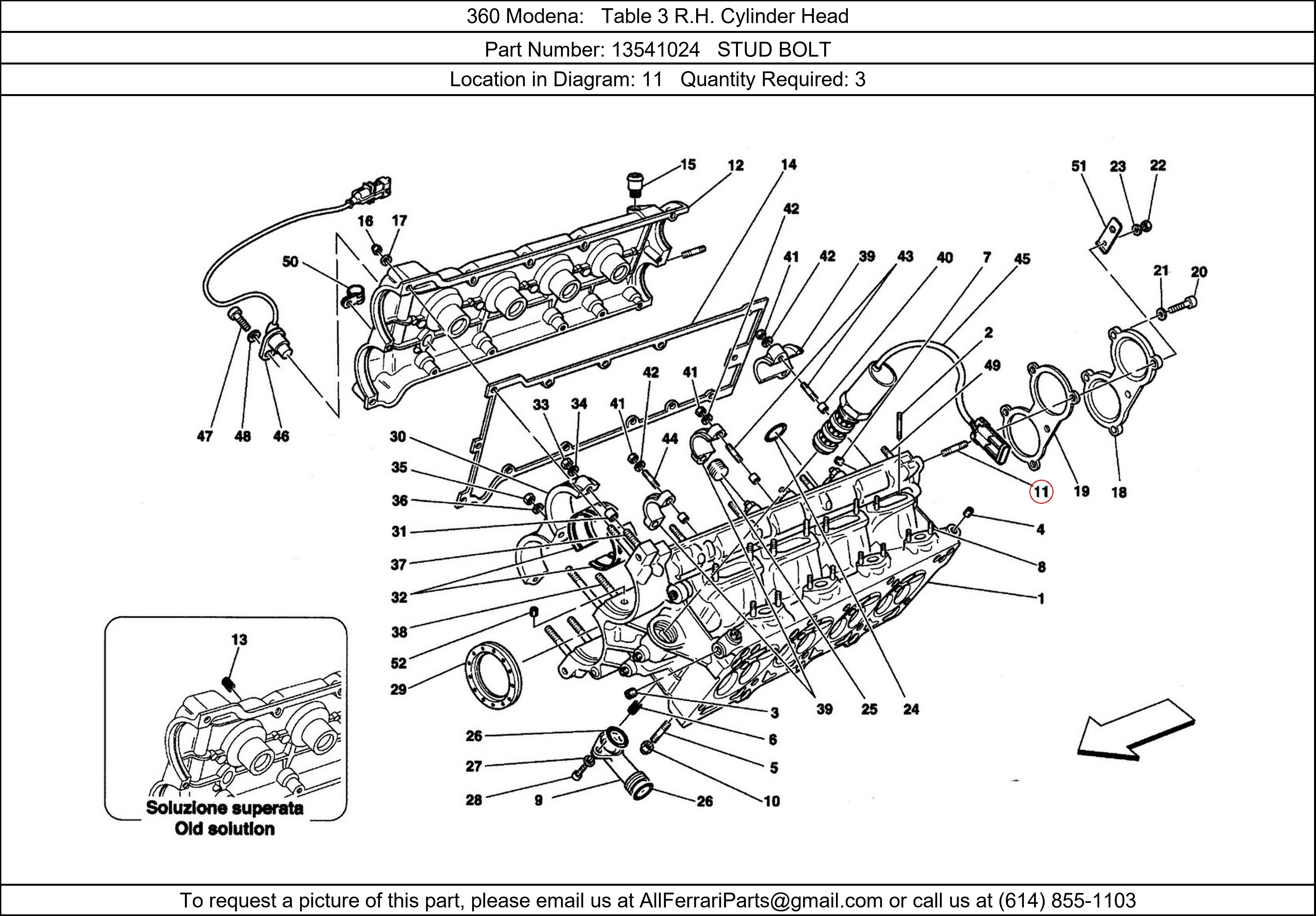 Ferrari Part 13541024