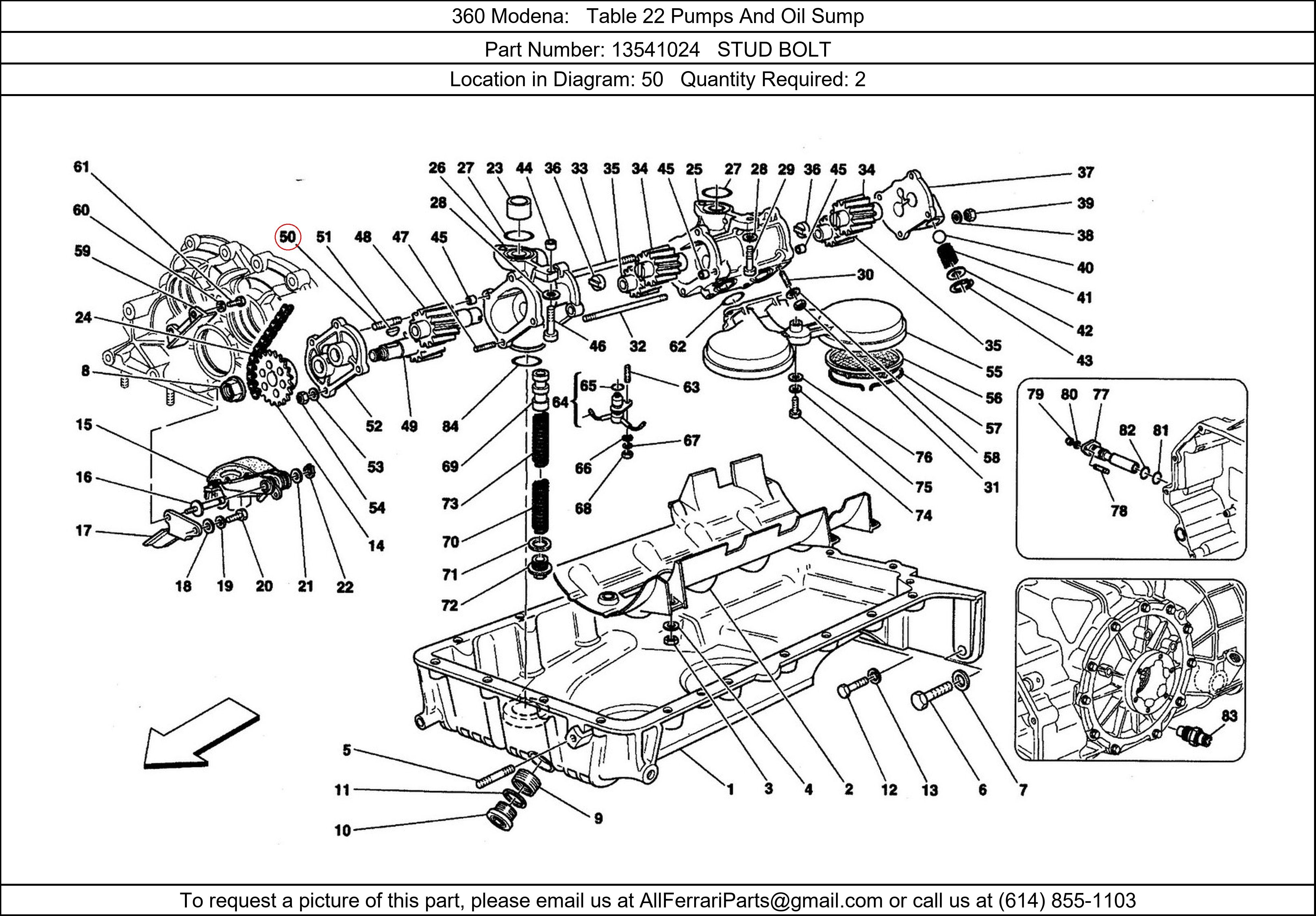 Ferrari Part 13541024