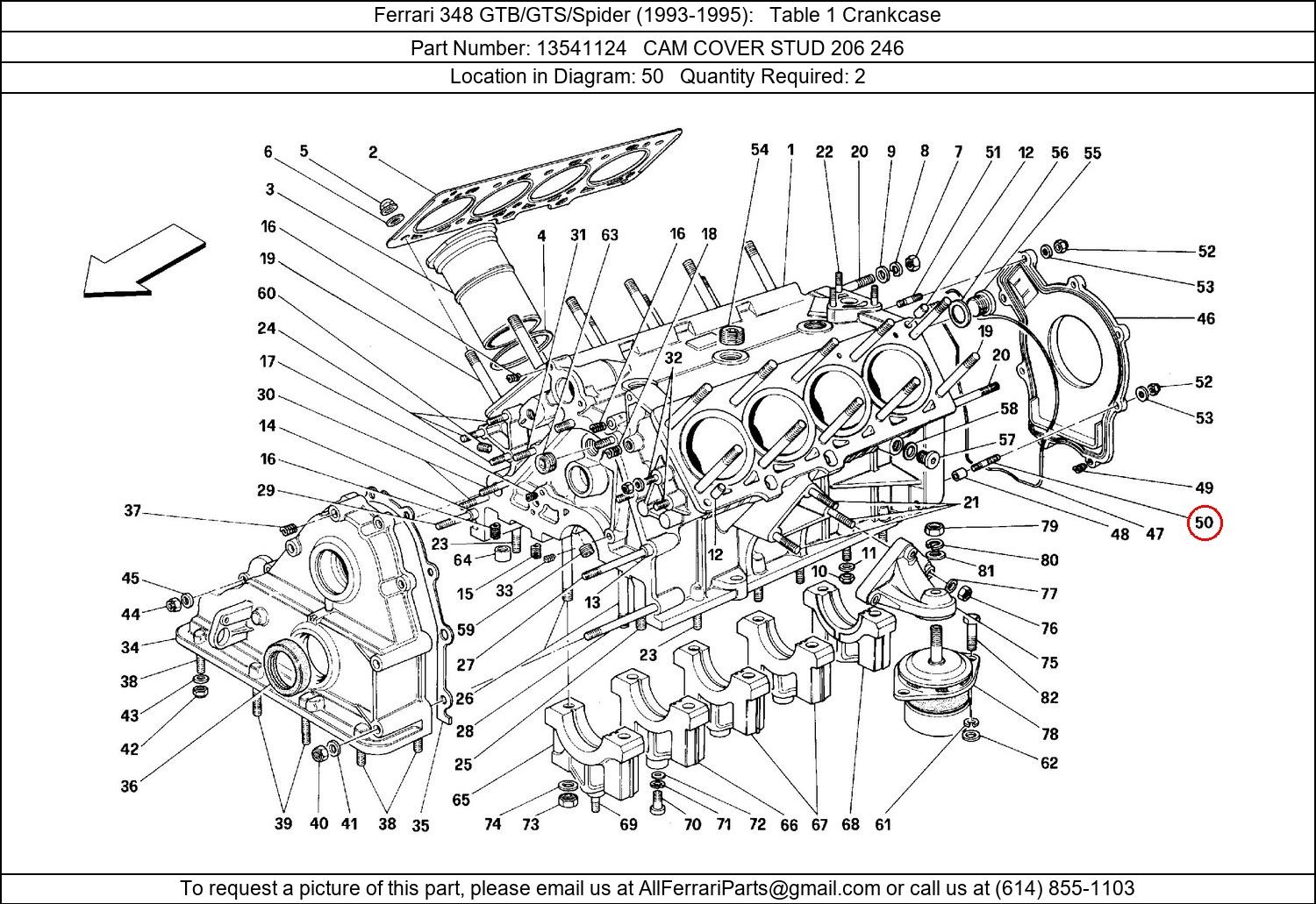 Ferrari Part 13541124