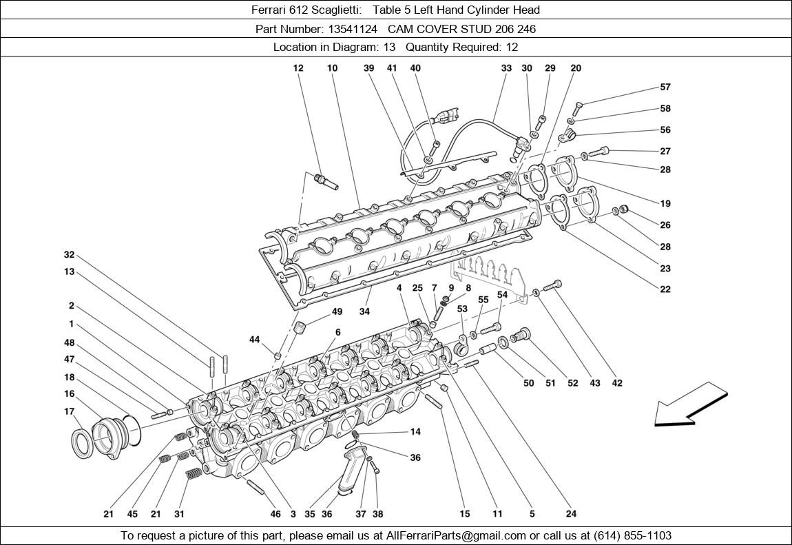 Ferrari Part 13541124