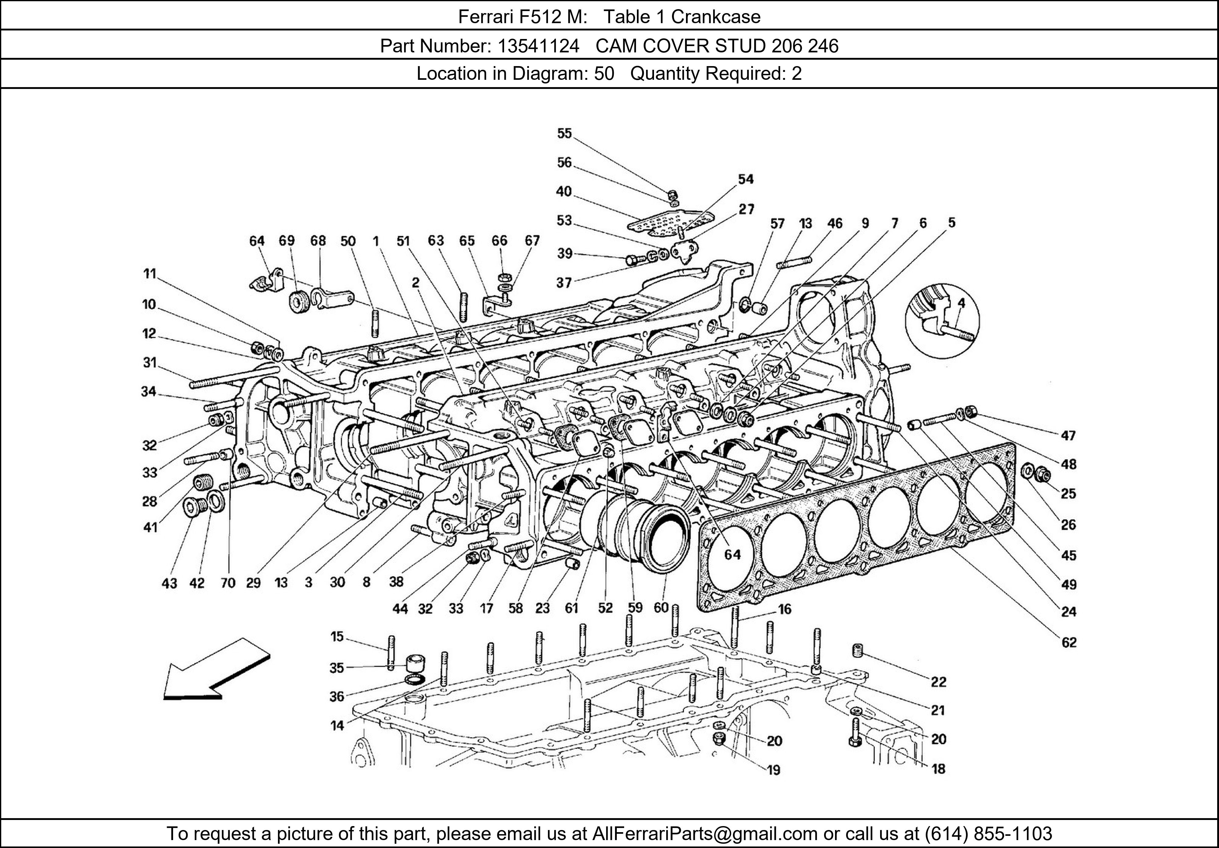 Ferrari Part 13541124