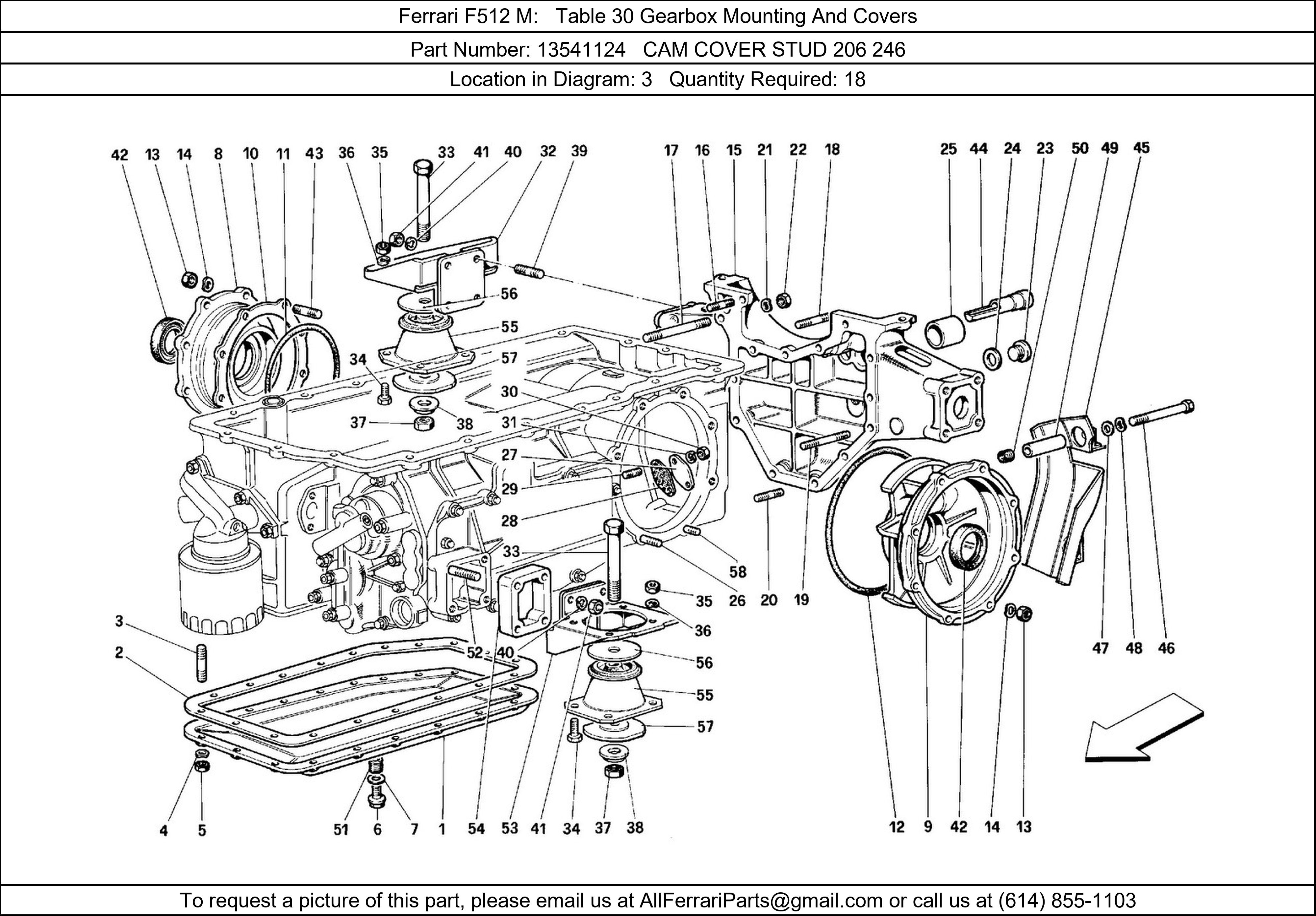 Ferrari Part 13541124