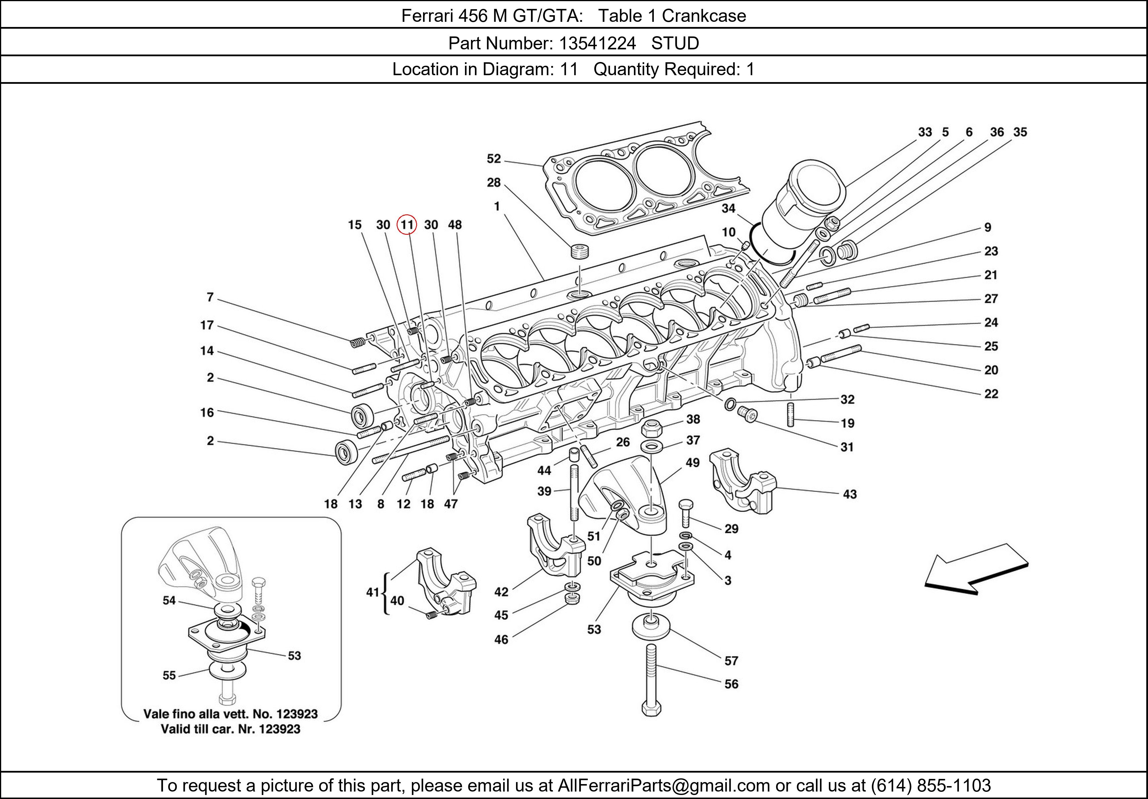 Ferrari Part 13541224