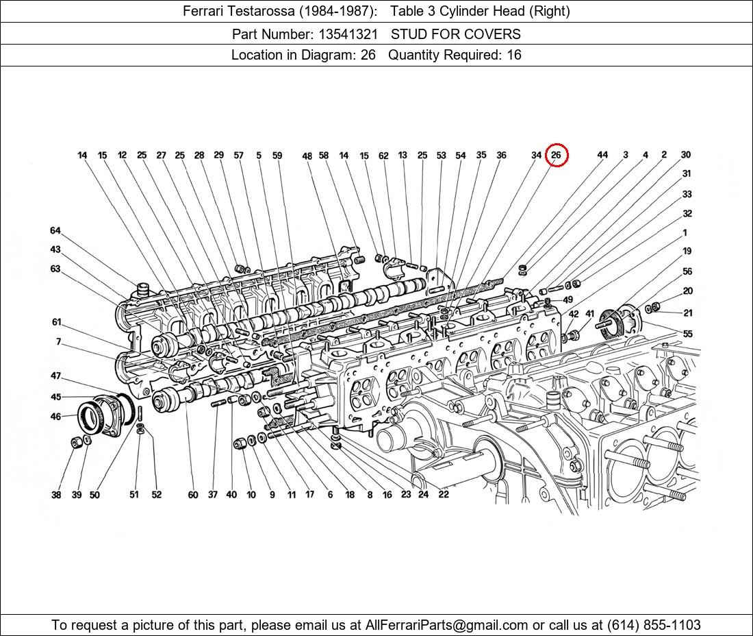 Ferrari Part 13541321