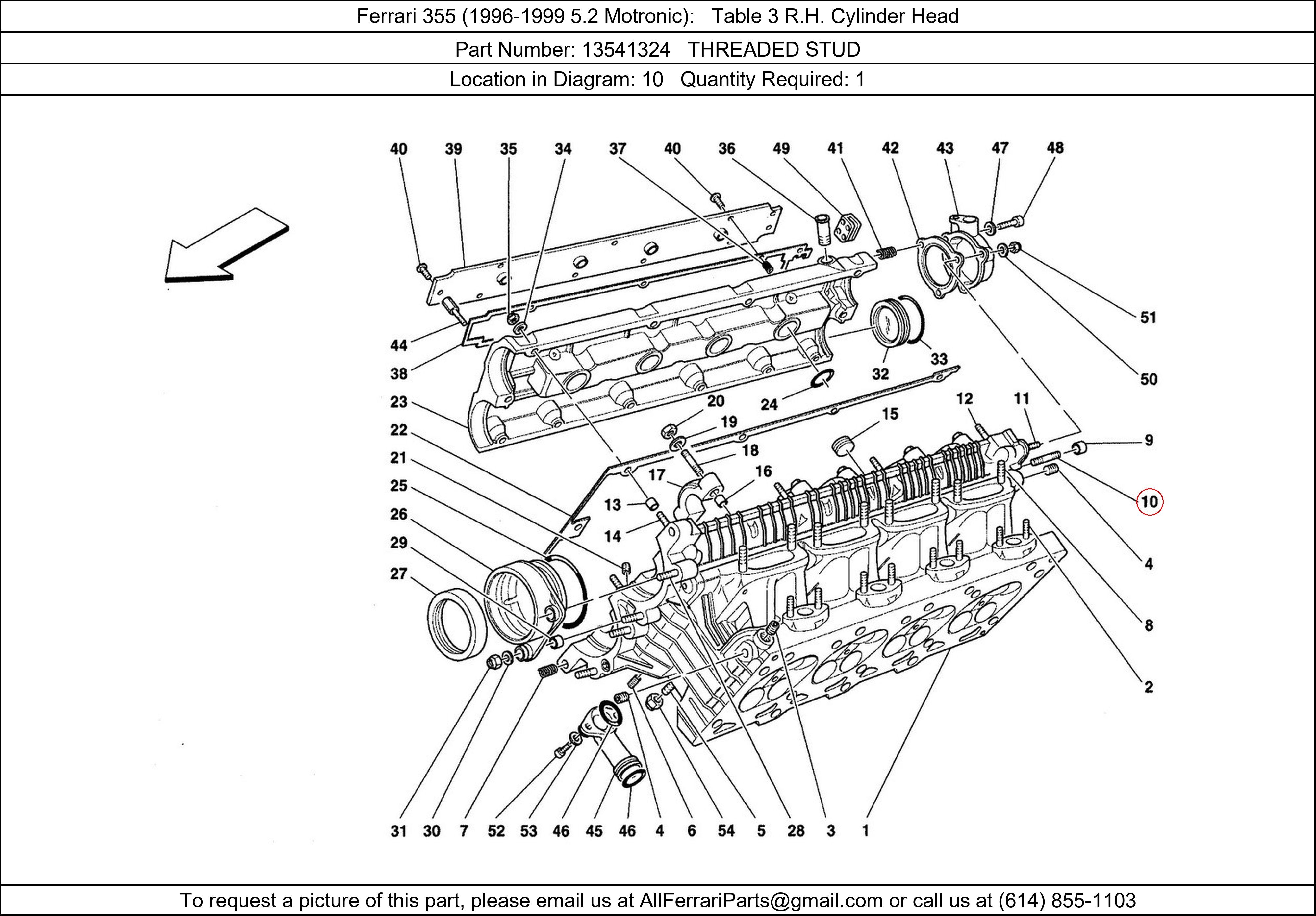 Ferrari Part 13541324