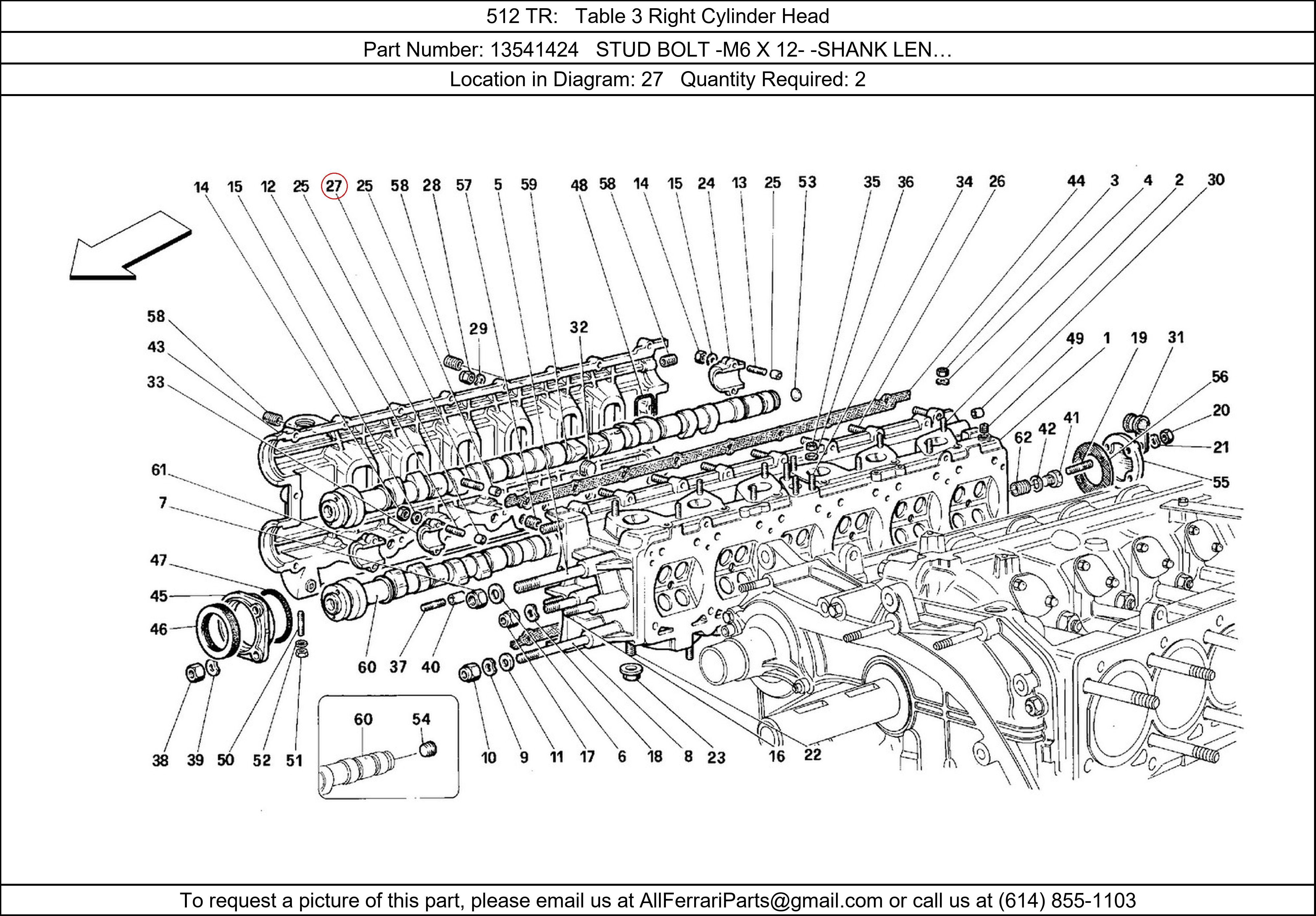 Ferrari Part 13541424