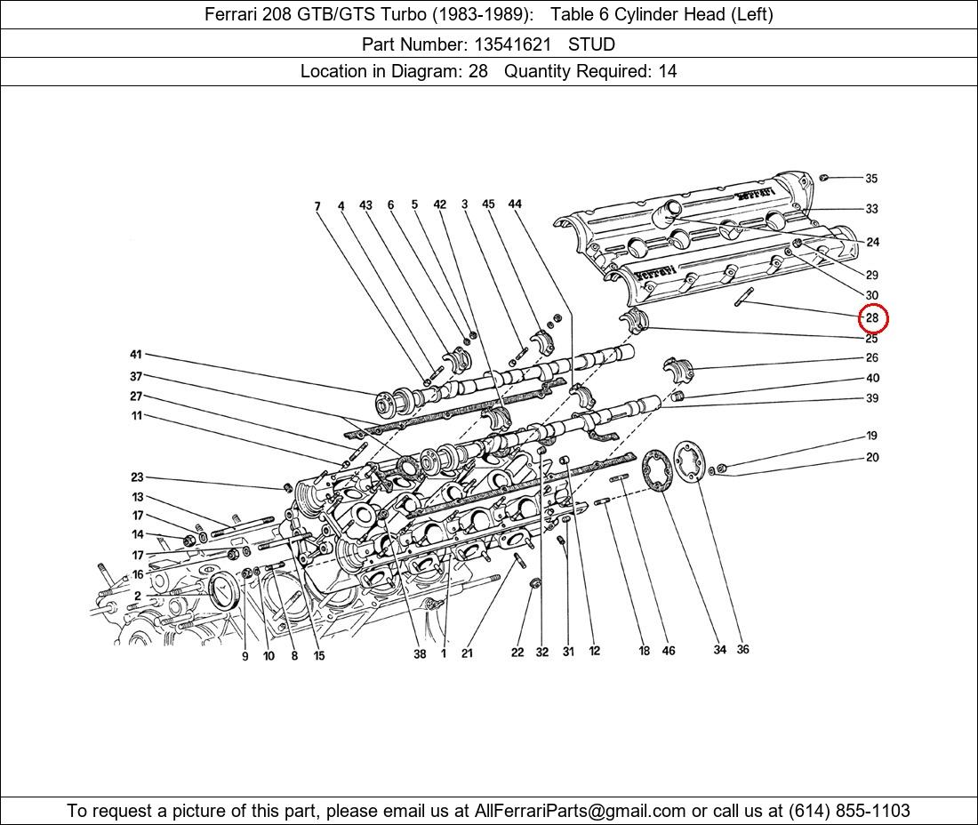 Ferrari Part 13541621