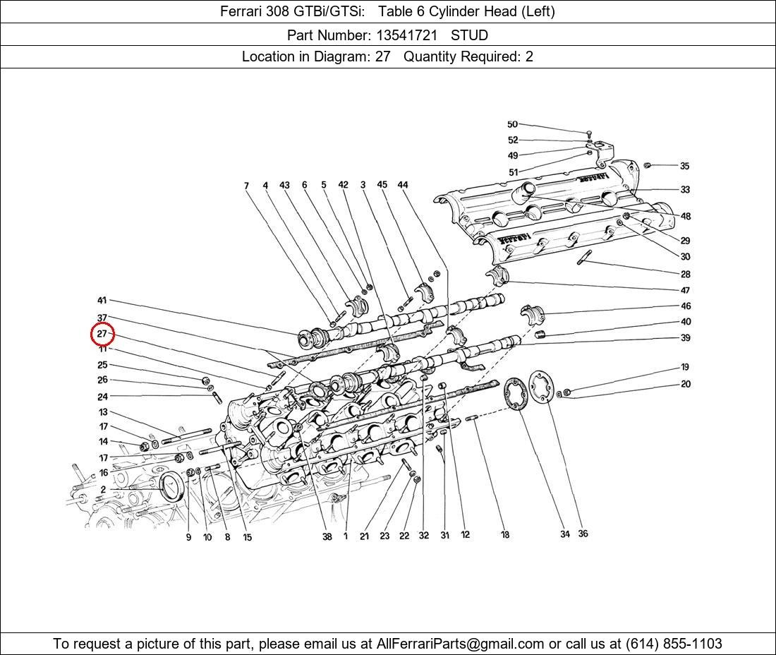 Ferrari Part 13541721