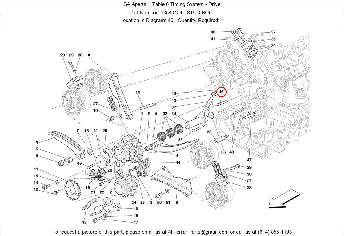 Ferrari Part 13543124