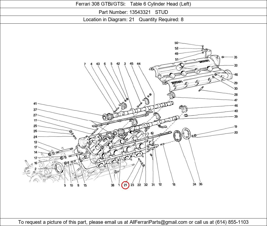 Ferrari Part 13543321