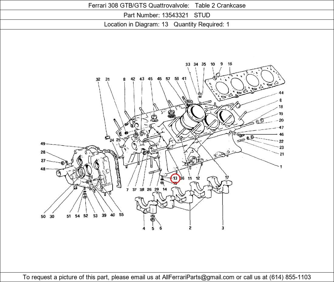 Ferrari Part 13543321