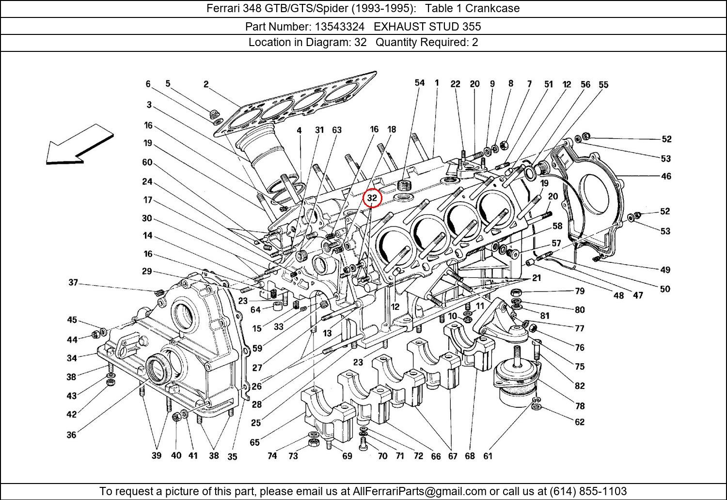 Ferrari Part 13543324