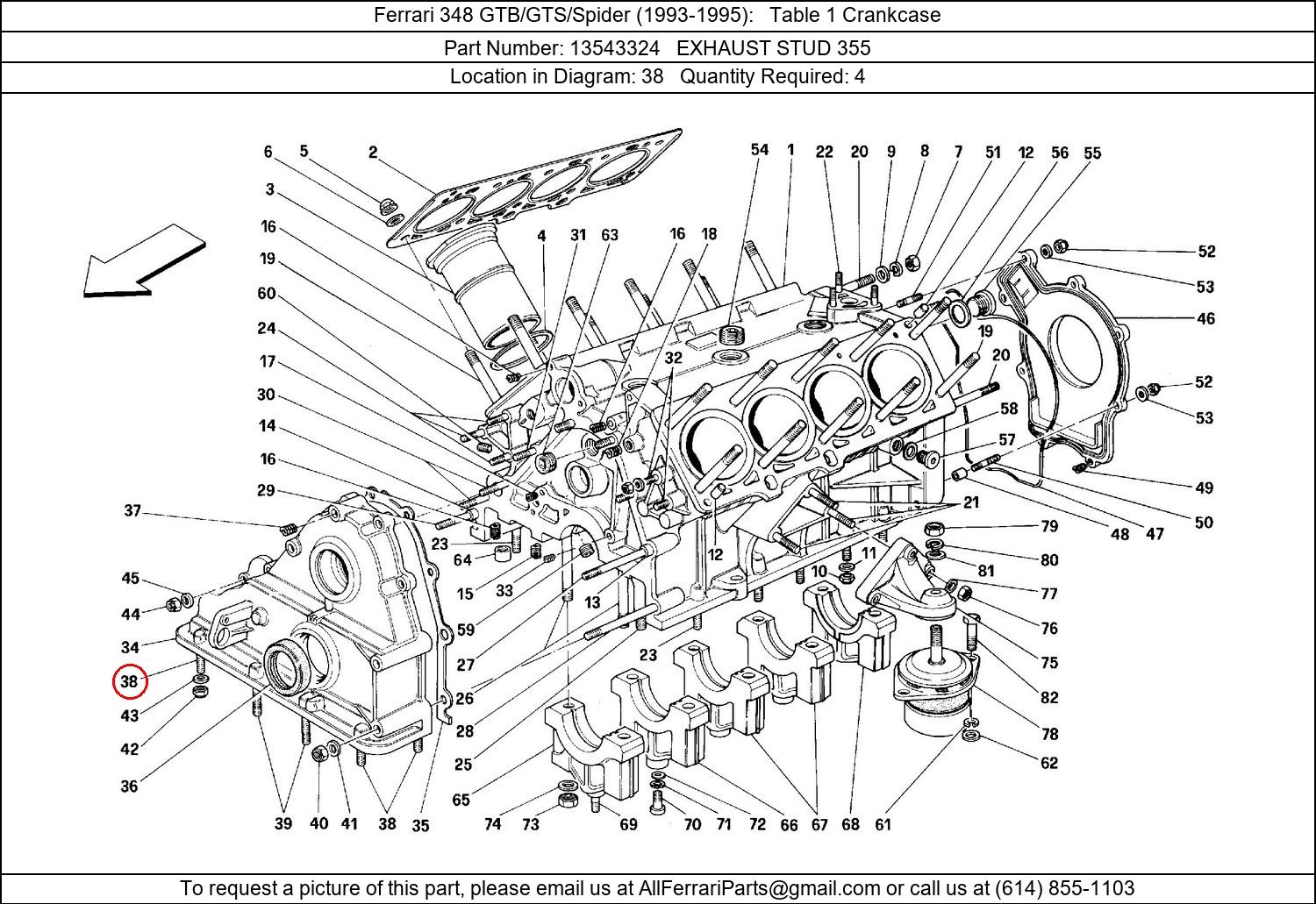 Ferrari Part 13543324