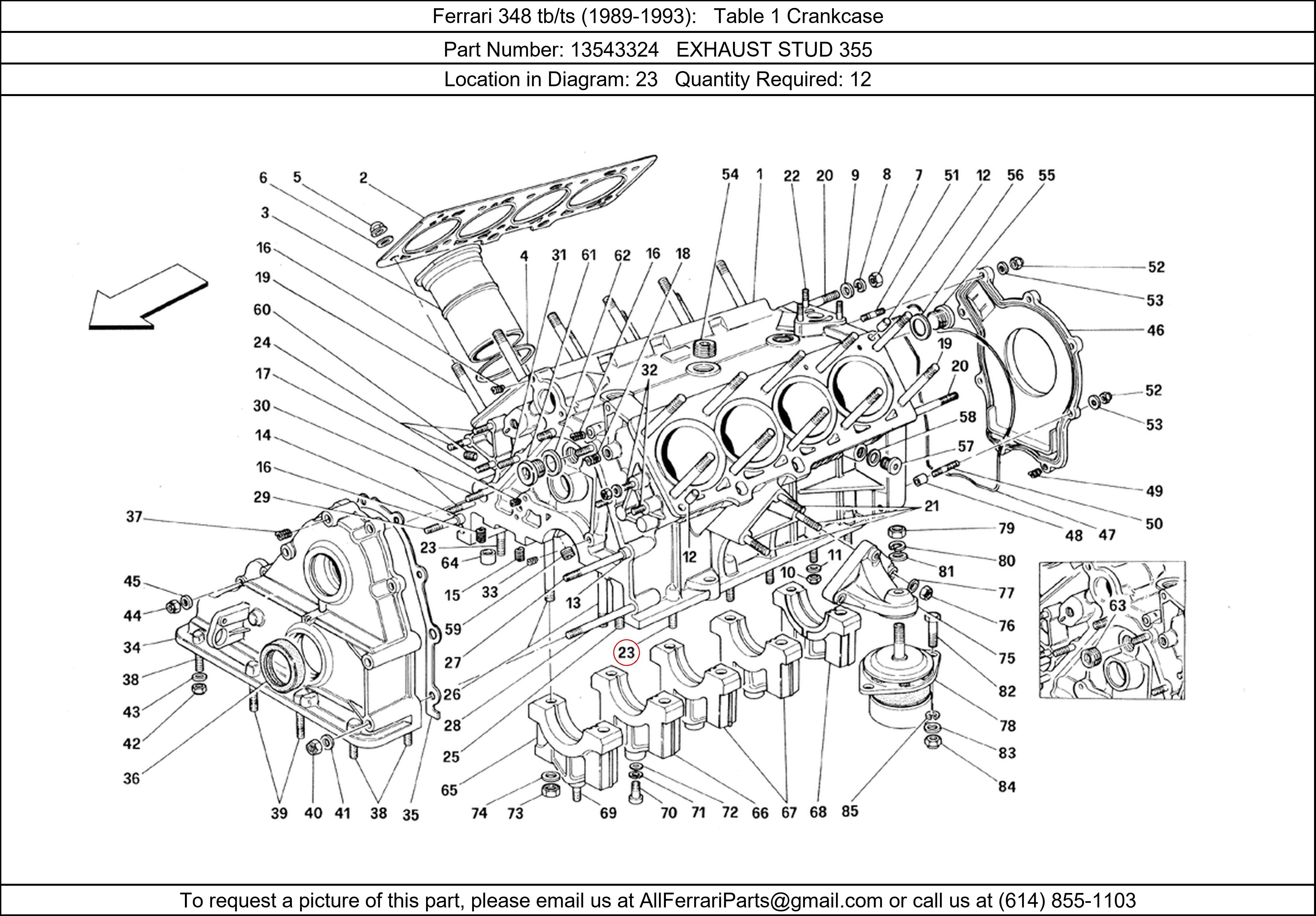 Ferrari Part 13543324