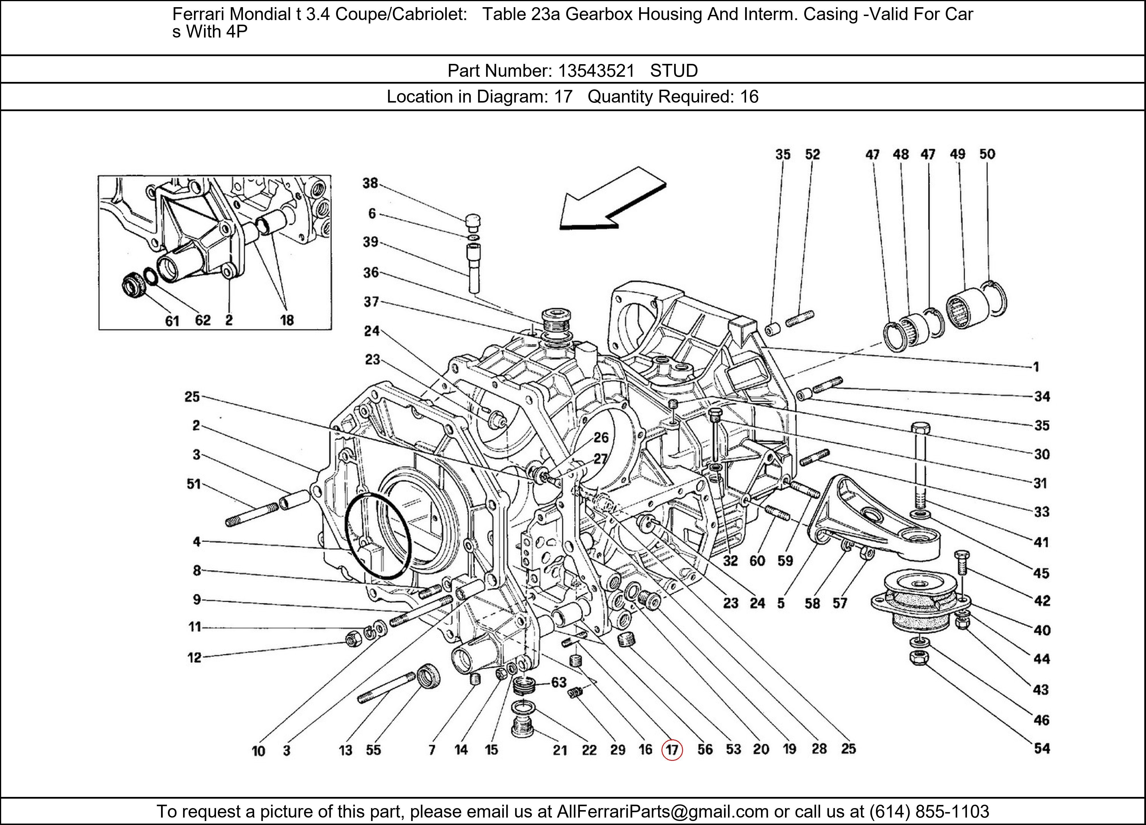 Ferrari Part 13543521