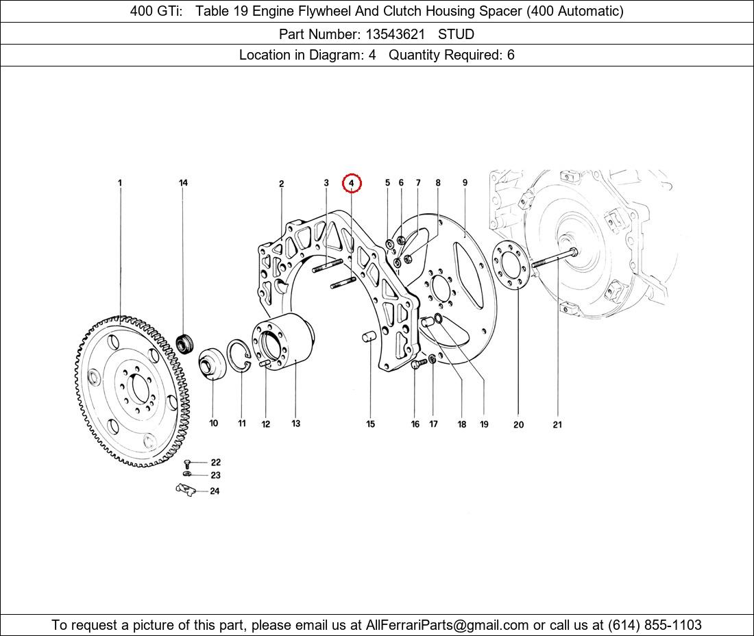 Ferrari Part 13543621