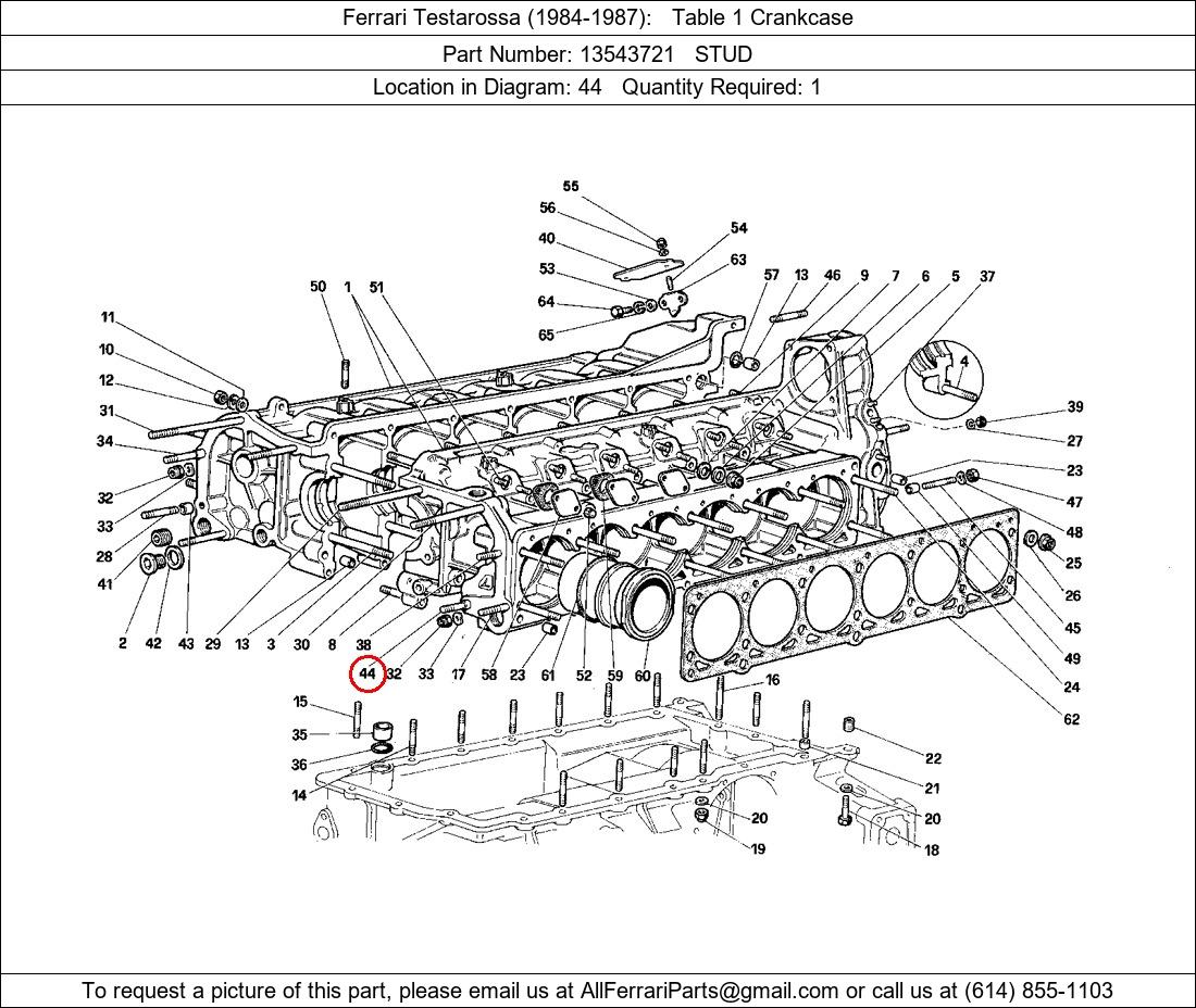 Ferrari Part 13543721