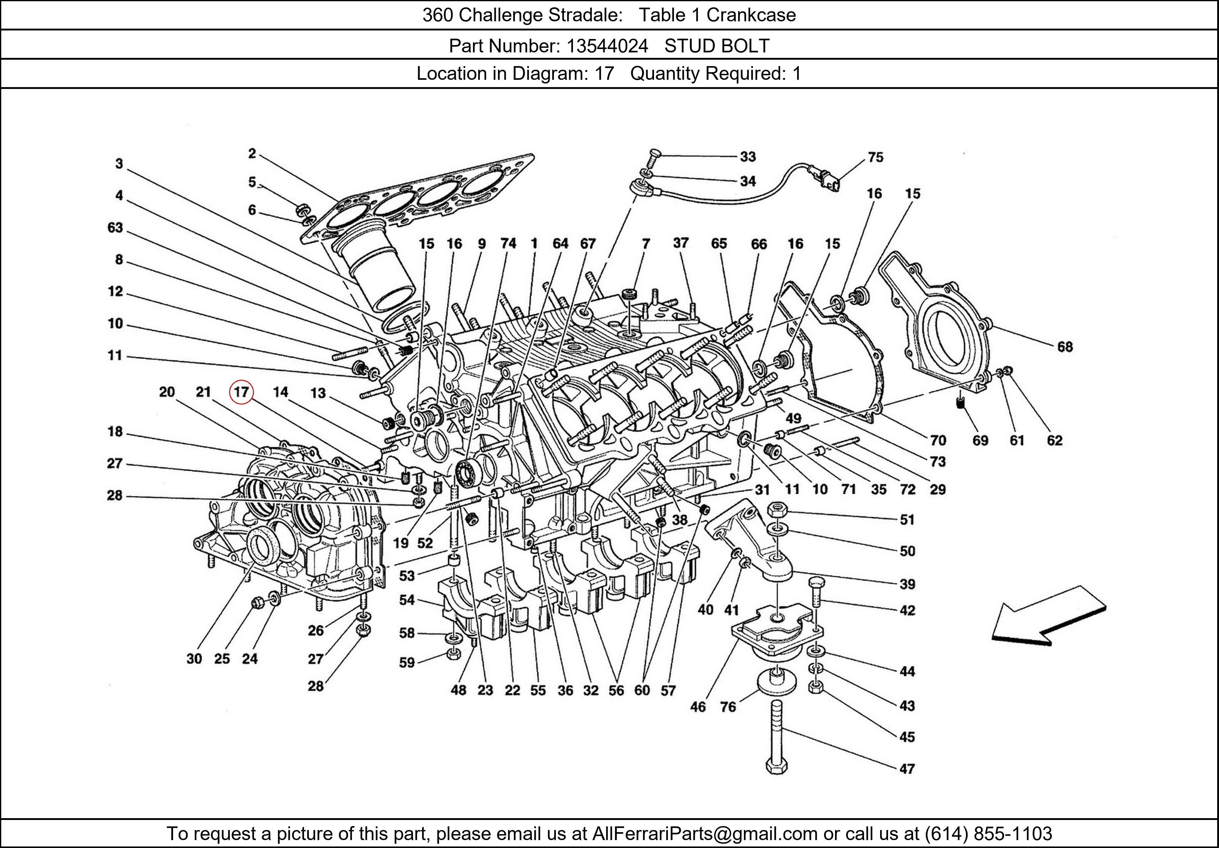 Ferrari Part 13544024