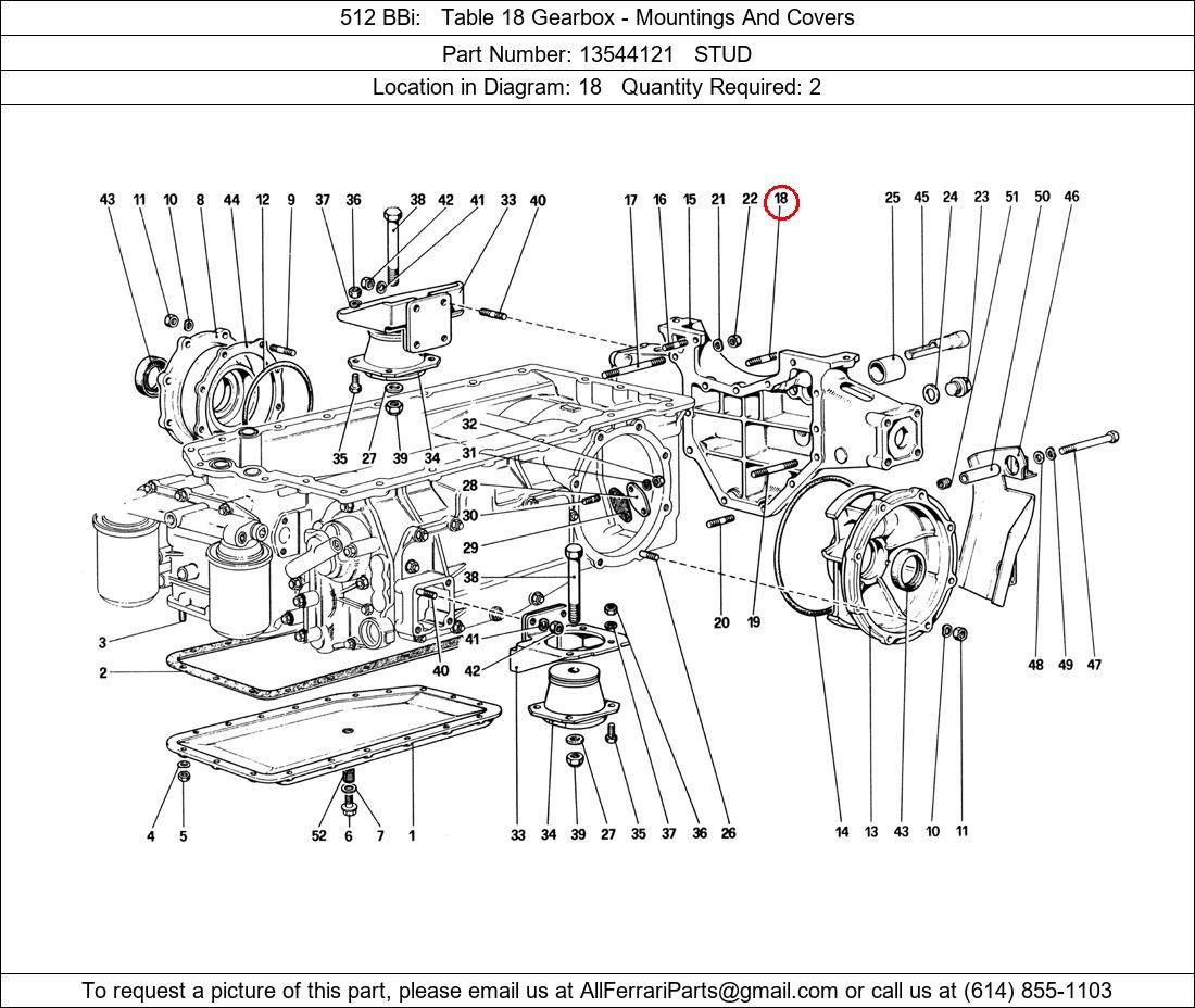 Ferrari Part 13544121