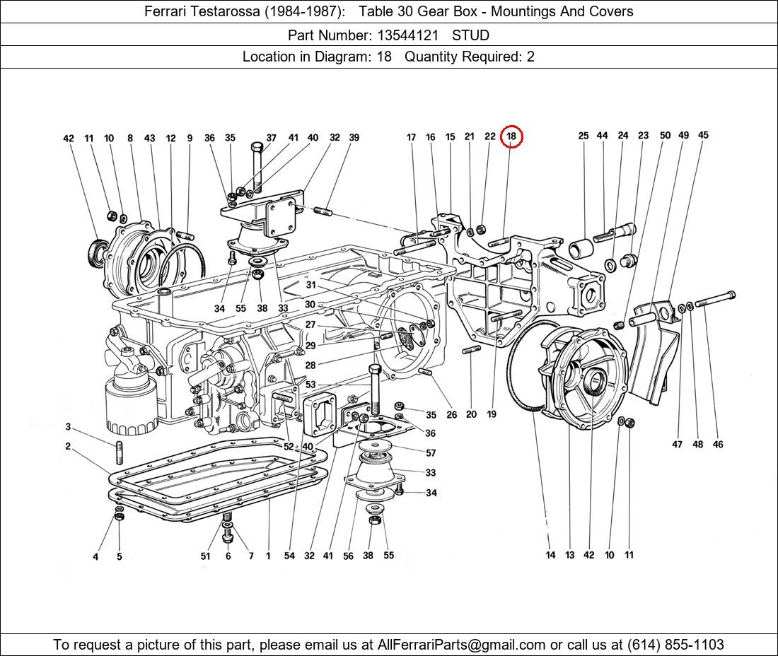 Ferrari Part 13544121