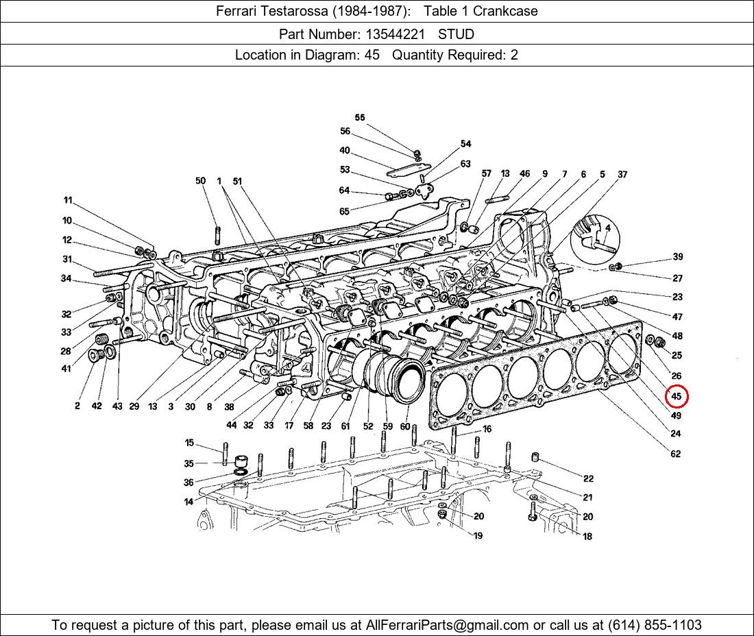 Ferrari Part 13544221