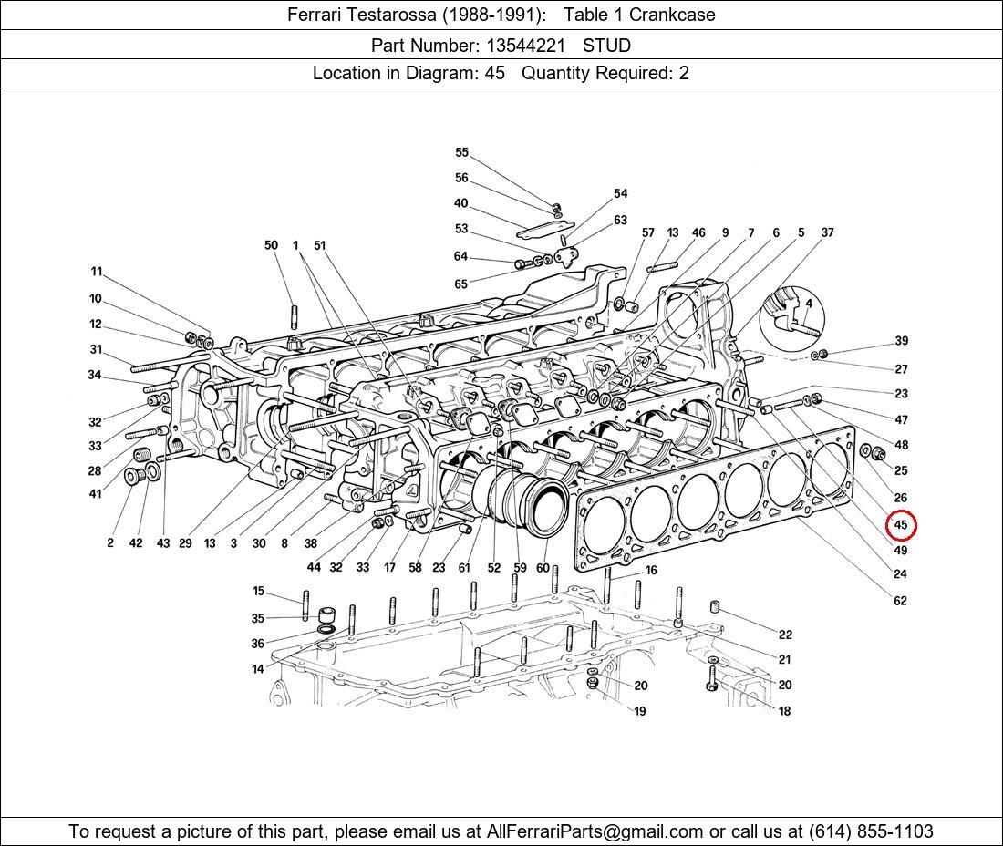 Ferrari Part 13544221