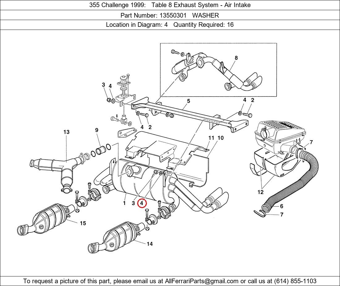 Ferrari Part 13550301