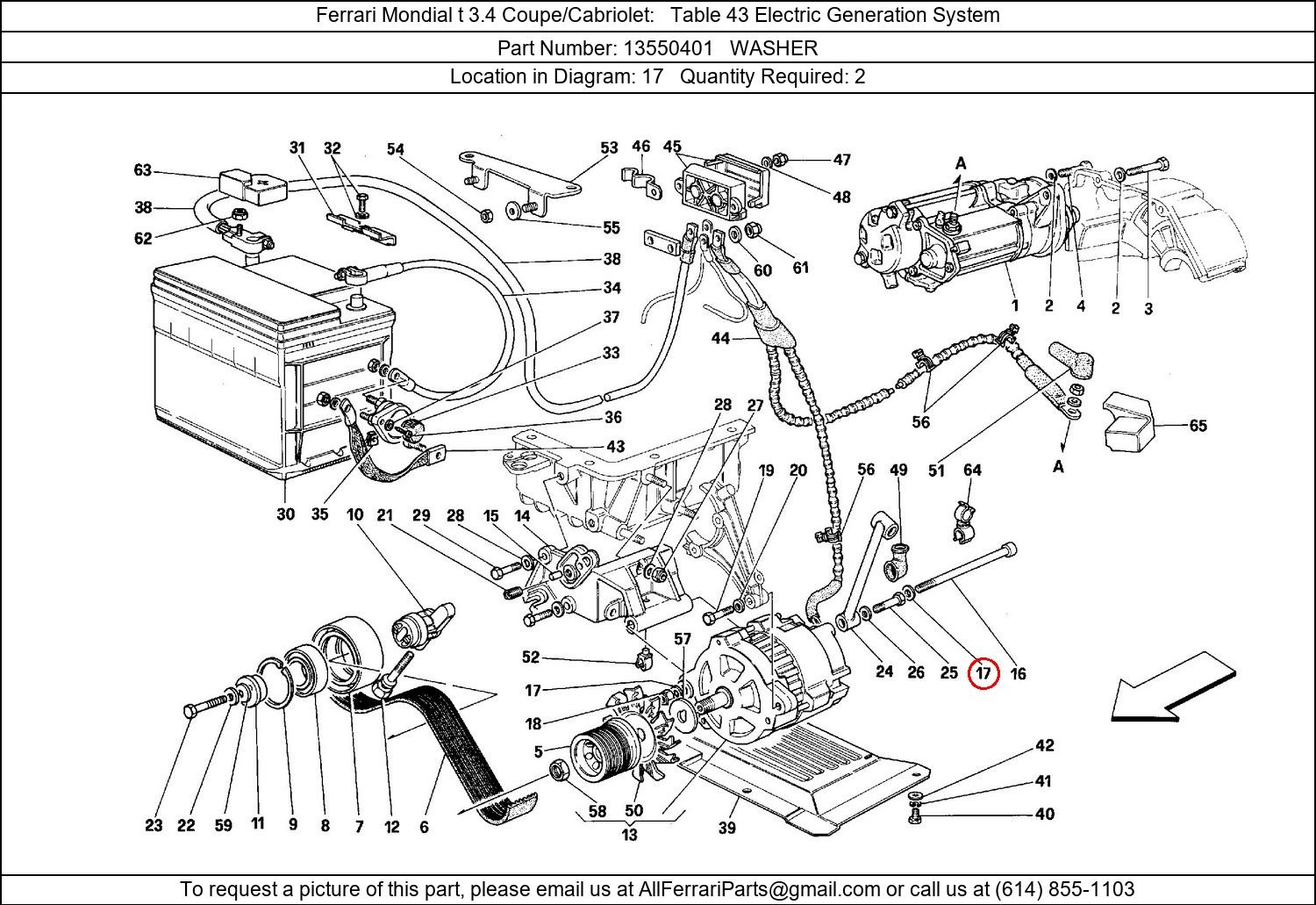 Ferrari Part 13550401