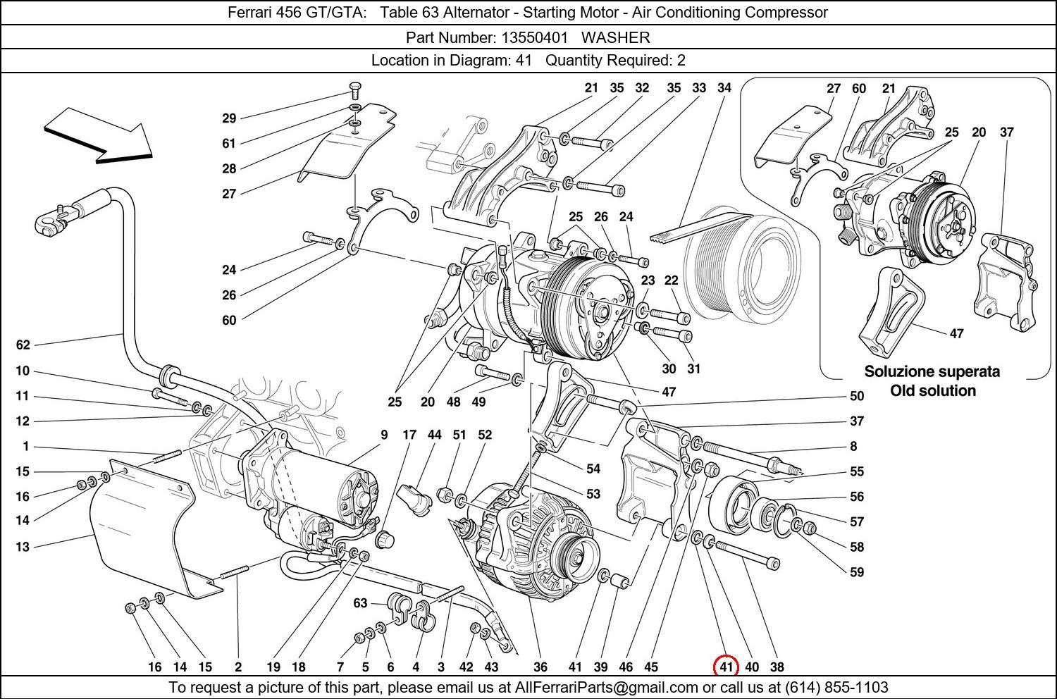 Ferrari Part 13550401