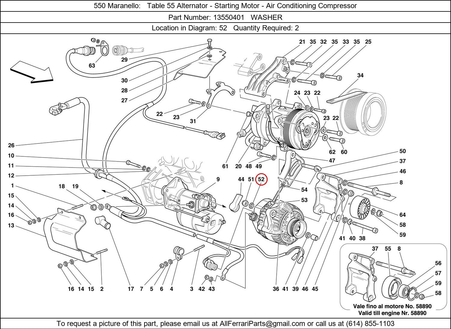 Ferrari Part 13550401