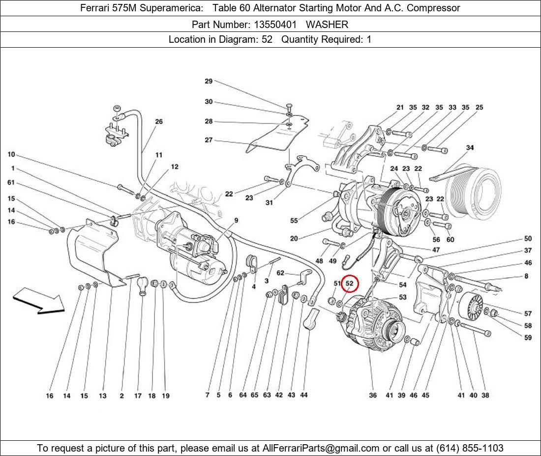 Ferrari Part 13550401