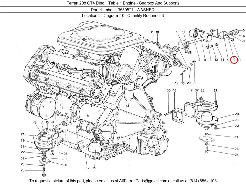 Ferrari Part 13550521