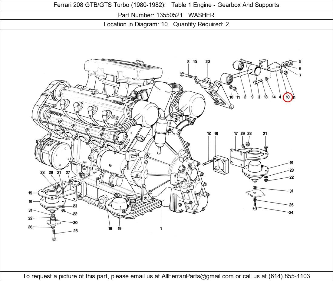 Ferrari Part 13550521