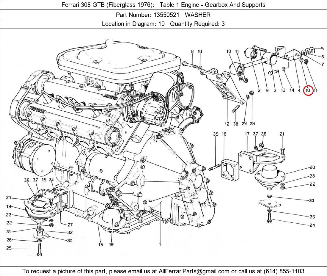 Ferrari Part 13550521