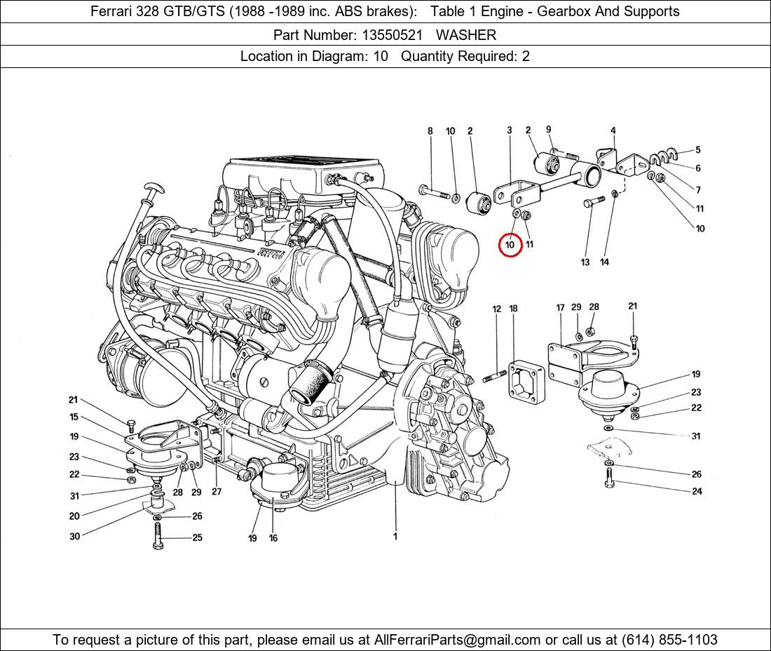 Ferrari Part 13550521