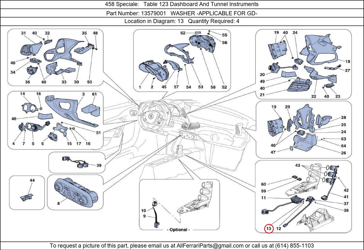 Ferrari Part 13579001